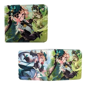 EMILIE Genshin Impact 4 in. Bi Fold Wallet (Video Games Credit Card Billfold) - Picture 1 of 2