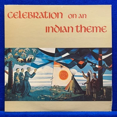 * BLUE CLOUD Celebration on an Indian Theme Record Vinyl NATIVE AMERICAN EX+/EX+ - Image 1 of 4