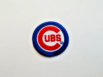 Small MLB Chicago Cubs Iron-On Patch.MINT w/Trade Mark.Same day Ship. GO CUBS - Image 1 of 4
