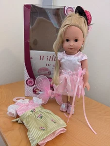 GÖTZ-Puppe Paula, die Fee mit zusätzlichem Dirndl, Spielpuppe - Bild 1 von 1