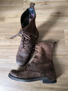***FELMINI*** Stiefeletten, braun, Wildleder, gr. 38 - Bild 1 von 5