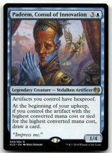 Padeem, Consul of Innovation #59 (LP) Kaladesh KLD Magic MTG - Picture 1 of 2