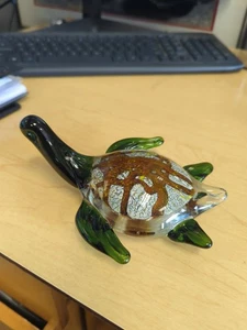 Vintage Murano Glass Turtle Figurine - Picture 1 of 1