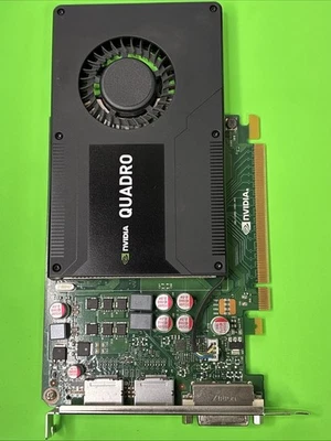 HP NVIDIA QUADRO K2000 2GB GDDR5  2X DISPLAY PORT GRAPH CARD - Image 1 of 4