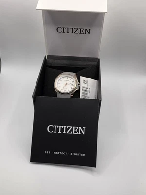 Citizen FE6137-08A Eco-Drive Weekender, relógio de quartzo feminino rosa aço inoxidável NOVO - Imagem 1 de 4