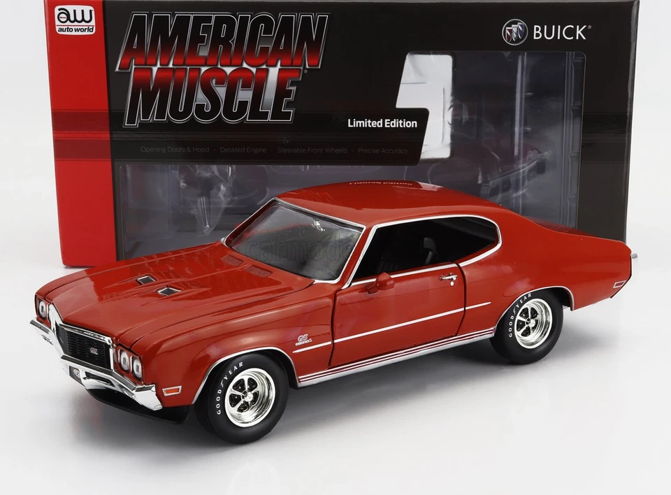 1/18 AUTOWORLD - BUICK - GS STAGE 1 HARD-TOP 1972 AMM1327/06 - Immagine 1 di 1