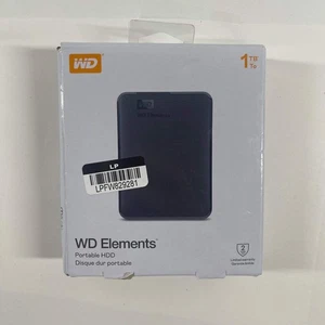 Western Digital WD External Elements Portable 1TB Micro USB-B to USB-A HDD - Bild 1 von 14