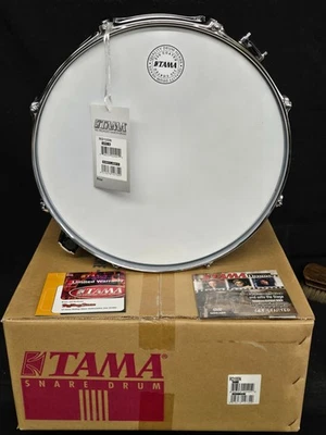 Caja de acero negro TAMA Rockstar 14 x 5,5 vintage nuevo stock antiguo SN# 011792 Foto 1 de 4