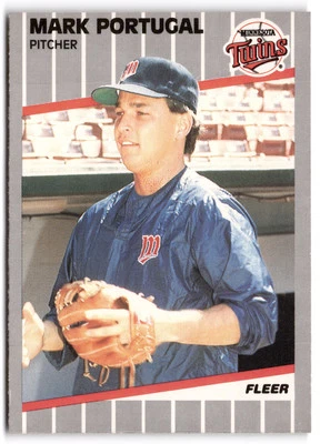 1989 Fleer #123 Mark Portugal - Image 1 of 2