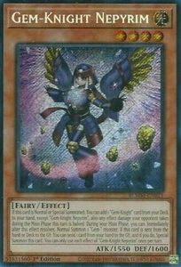 Yugioh! Edelsteinritter Nepyrim - BLMM-DE021 - Secret Rare - 1. Auflage Near Mint, E - Bild 1 von 1