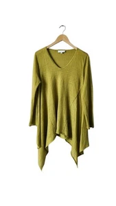 Top tunica donna Bryn Walker Chase taglia small senape oversize Anthropologie - Foto 1 di 4