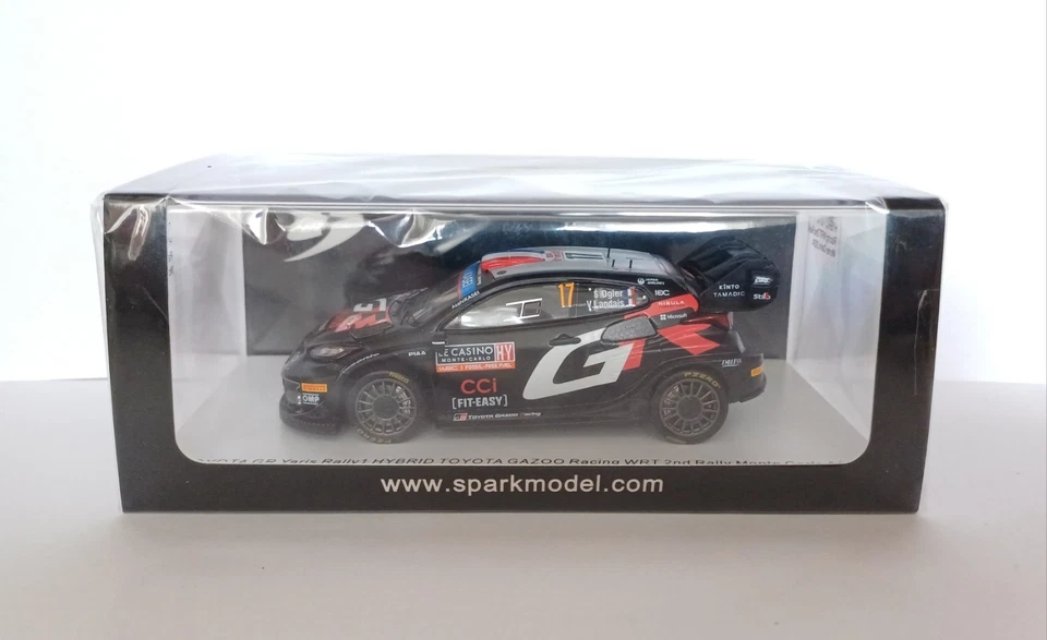 Spark Toyota Yaris GR Rally Monte Carlo 2024 S.Ogier #17 1:43 resina S6852 Foto 1 de 1