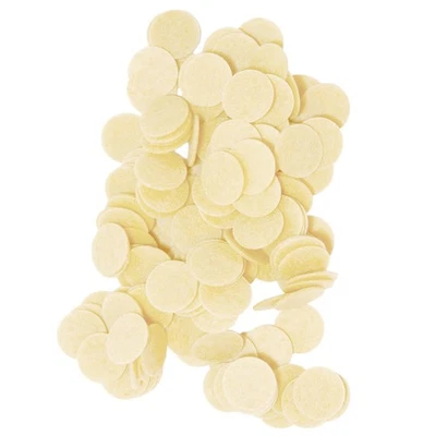 94 piezas círculo de fieltro rígido crema de 1,5 pulgadas para manualidades troquelado formas de fieltro costura Foto 1 de 4