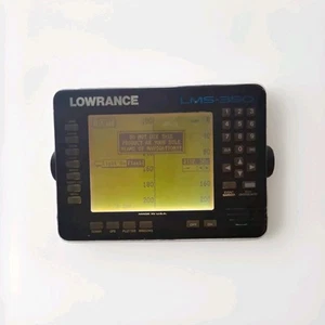 Lowrance LMS 350 Fishfinder Sonar Depth Plotter Fish Finder * 30 DAY WARRANTY* - Picture 1 of 5