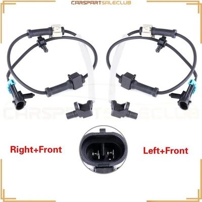 Sensor de velocidad de rueda ABS delantero 2 piezas para Chevrolet Silverado 3500 2001-2006 Foto 1 de 4