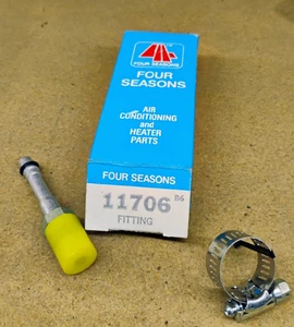 Four Seasons 11706 (A/C Hose Assembly Fitting) Fitting NORS Made in USA - Foto 1 di 2