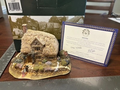 Lilliput Lane L2205 Great Wishford Cottage Helen Allingham Collection Orig Box - Image 1 of 4
