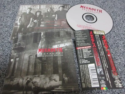 MEGADETH / breadline / JAPAN LTD CD OBI  JAPAN TOUR LIMITED CD Foto 1 de 4