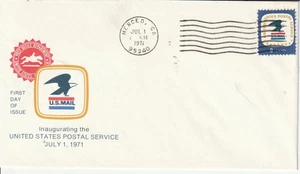 1396 July 1 1971 # 1396 FDC First Day Merced California - Picture 1 of 1