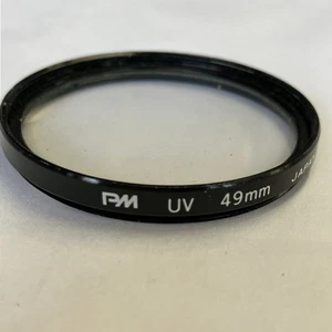 PM UV 49mm Filter Japan From Collection, Mint - Picture 1 of 5