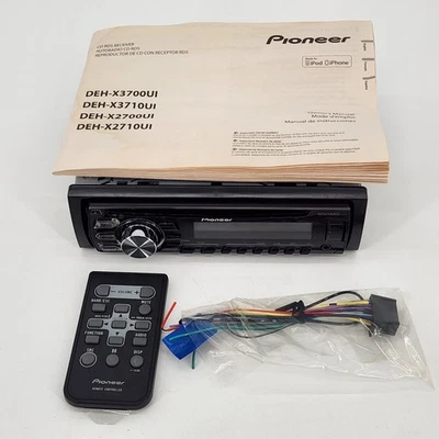 Pioneer DEH-X2700UI CD Receiver With Remote - Image 1 of 4