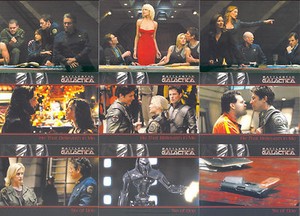 BATTLESTAR GALACTICA SEASON 4 2009 RITTENHOUSE COMPLETE BASE CARD SET 63 TV