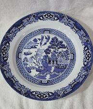 Royal Cuthbertson Blue Willow Serving Plate. 12 Inches. Perfect Condition 