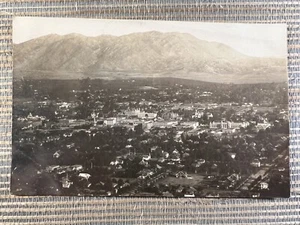 RPPC Riverside California Aerial View from Rubidoux Real Photo Postcard - Picture 1 of 2