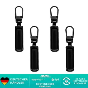 Reißverschluss Zipper, 4 Stück Ersatzteile Reißverschluss Zipper, Metall Zipp... - Bild 1 von 2