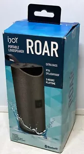 iJoy Roar Bluetooth Portable Loudspeaker, Extra Bass, Splashproof, 3Hr Playtime - Picture 1 of 7