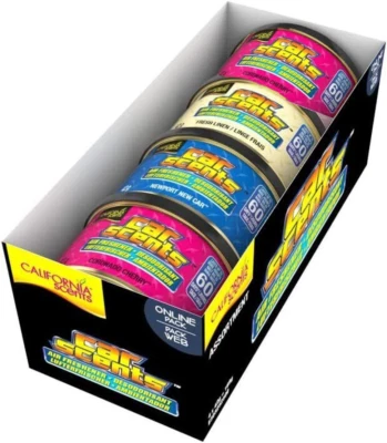 California Scents Car Home Air Freshener Can 4  Pack Assortment Scents Multipack - Image 1 of 4