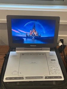 Panasonic Portable DVD Player DVD-LS91 (9") – Works! w/accessories and UP dvd - Picture 1 of 9