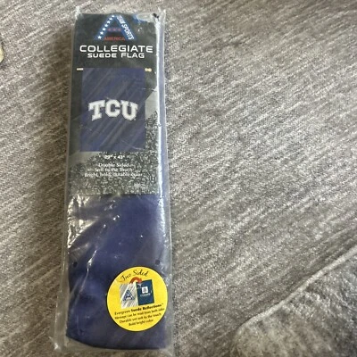 TCU HORNED FROGS 29x43 Collegiate Flag - Image 1 of 3