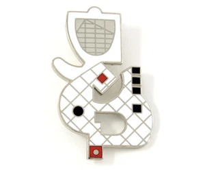 Vintage ACME Studio “#03” Cloisonné Enamel Brooch by Architect RICHARD MEIER NEW - Picture 1 of 4