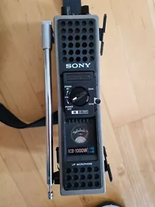 VINTAGE SONY TRANSCEIVER WALKIE TALKIE ICB-1000W - Bild 1 von 8