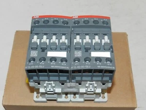 ABB A16-80L-00-84 Lighting Contactor 30A 8 Pole 600VAC 120V Coil Open NEW NIB - Picture 1 of 3