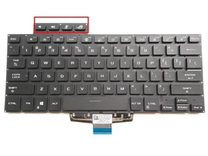 US RGB Backlit Keyboard For ASUS ROG Zephyrus M16 GU603 GU603HM GU603HR GU603ZE - Picture 1 of 5