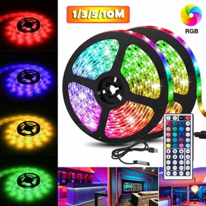 65ft LED Strip Lights Remote Control Bedroom Waterproof for Indoor Outdoor Use6 - Picture 1 of 13