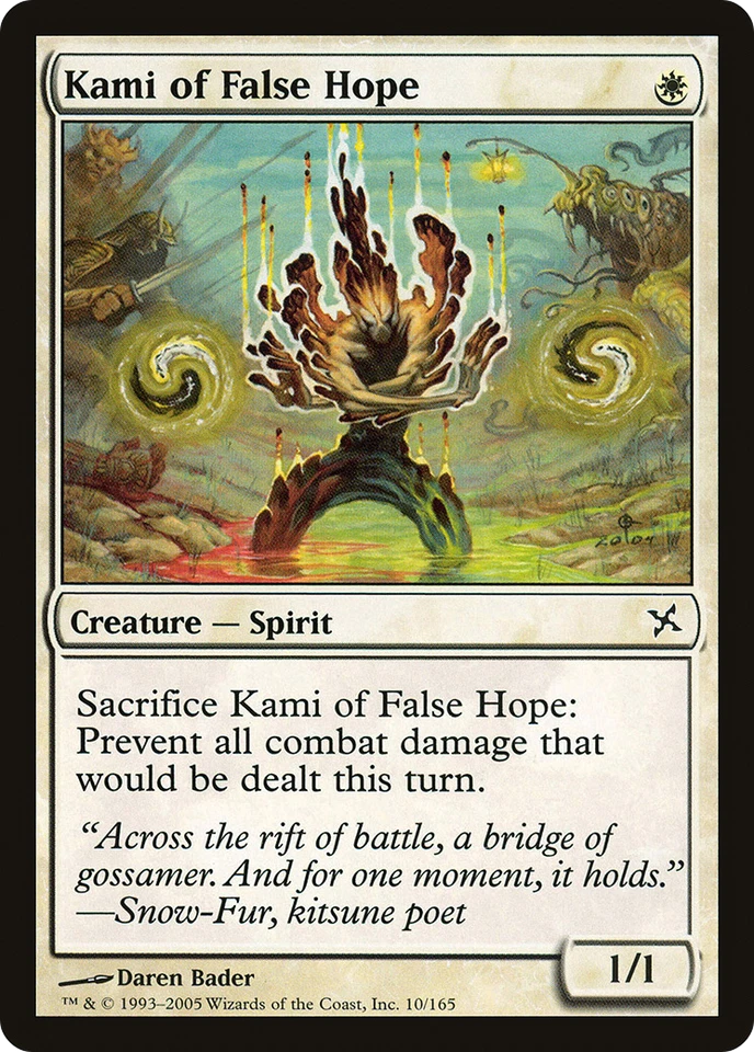 Kami of False Hope X (4) Betrayers of Kamigawa EX/NM - C10 - 4RCards - Image 1 of 1