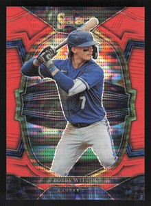 2023 Panini Select #3 Bobby Witt Jr. FOTL Orange Pulsar #'d 12/12 Kansas City 