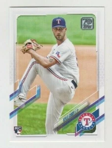 (12) Kyle Cody 2021 TOPPS UPDATE SERIES ROOKIE LOT #US62 TEXAS RANGERS - Picture 1 of 1