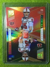 RYAN FINLEY PRIZM ROOKIE CARD JERSEY #15 NC RC #/10 BENGALS SP 2019 On Deck GOLD