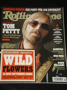 ROLLING STONE magazine 2014 GERMAN Tom Petty, Leonard Cohen, Robin Williams RARE - Bild 1 von 1