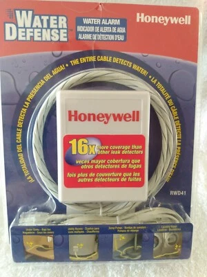 Honeywell Water Defense Alarm RWD41 Water Alarm Detection Battery Operated NEW! - Image 1 of 4