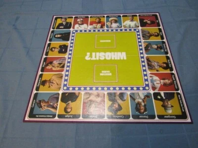 Whosit? Board Game Replacement parts pieces- Playing Board-  1976 Vtg ~ - Image 1 of 3