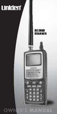 Uniden BC296D Instructions Operating Manual User Guide Coil Bound - Image 1 of 4