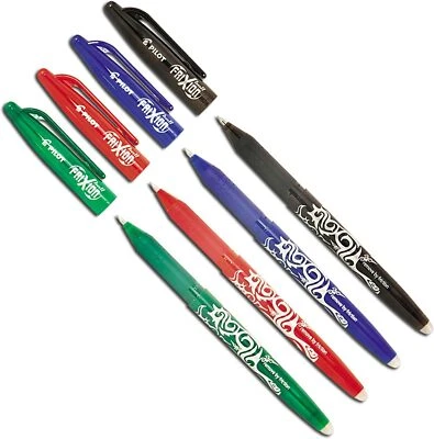 PILOT PEN (DEUTSCHLAND ) GMBH Pilot FriXion Tintenroller Set | Radierbare Gelstifte | 4 Farben Kugelschreiber