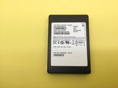 MZ-ILS1T6N EMC Samsung PM1635a Series 1.6TB SAS 12Gb/s 2.5" SSD MZILS1T6HEJH - Image 1 of 3