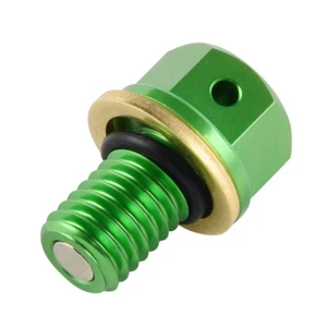 Oil Drain Plug Washer Aluminum For Kawasaki KX65 2000-2024 KX125 KX250 1996-2005 - Picture 1 of 6