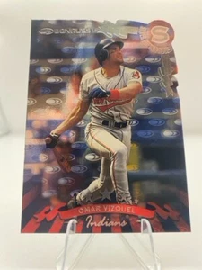 Omar Vizquel 1998 Donruss #229 Silver Press Proof Guardianes - Imagen 1 de 2